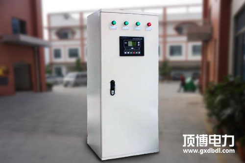 頂博電力安裝柳州彰泰房地產(chǎn)兩臺360kw發(fā)電機(jī)組并機(jī)裝置