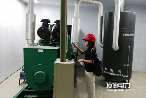 廣西路建工程集團(tuán)訂購頂博電力300KW發(fā)電機組作為備用電源