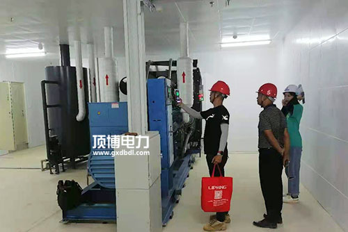 祝賀寧波某科技有限公司50KW上柴發(fā)電機(jī)組安裝工程順利完工